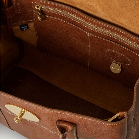 Mulberry Brown Leather Tote Bag - Picture 2 of 12